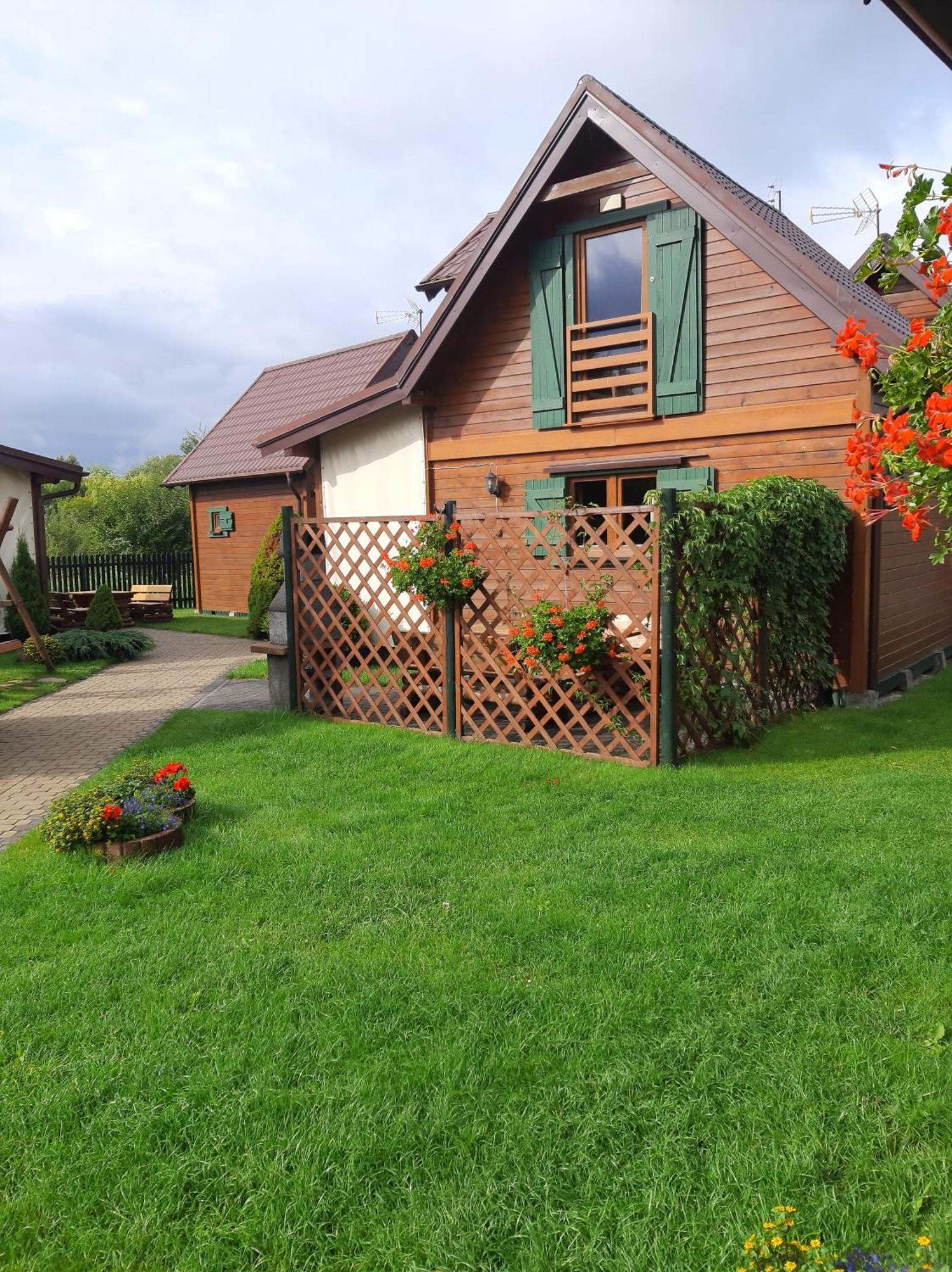 Villa Apartamentowe Domki Drewniane Colorado Karwia Exterior foto